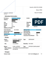 OH V Fuentes Case No. 2022 CR A 010238-Docket Report