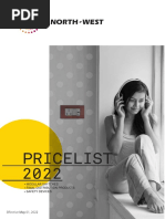 Pricelist 2022: - Modular Switches - Final Distribution Products - Safety Devices