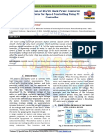 Application of DC/DC Buck Power Converter in DC Motor For Speed Controlling Using PI Controller