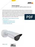 Datasheet Axis q1785 Le Network Camera Es ES 355198