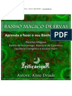 Ebook Banho Mágico de Ervas