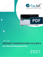 Artisjet Workstation V4 Beta For Young User Manual