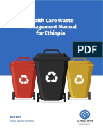 Health Care Waste Management Manual 2022