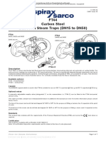 FT44 Carbon Steel Ball Float Steam Traps (DN15 To DN50)