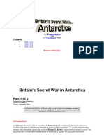 Britain's Secret War in Antarctic A by James Robert