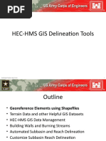 HEC-HMS GIS Delineation Tools: Hydrologic Engineering Center 1