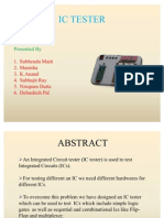 Project On Ic Tester