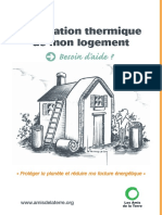 Rénovation Thermique Logement - Amis de La Terre - 2007