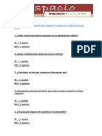 Test de Bulimia de Edimburgo o Bulimic Investigatory Test Edimburgh