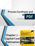 Estimation of Capital Cost