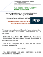 Ley Federal Sobre Metrologia y Normalizacion-Abro