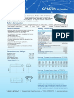 12V 7ah (20hr) : Shenzhen Center Power Tech - Co.Ltd