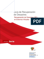 Guia de Recuperacion de Desastres