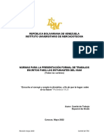 Guía Normas para Realizar Los Trabajos Escritos ISUM 27-05 Actualizado