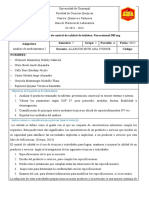 Informe 3, Paracetamol Tabletas