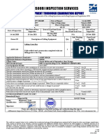 Almansoori Inspection Services: Lifting Equipment Thorough Examination Report