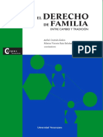 El Derecho de Familia Entre Cambio y Tradicion