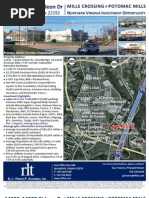 DC Metro Investment Property Mills Crossing Strip Mall