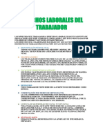 Derechos Laborales Del Trabajador