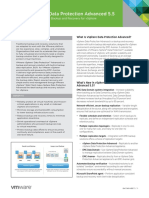 Vsphere Data Protection 5.5 Advanced - Datasheet