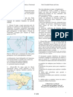 Brasil - Atividade II Formação Territorial e Regionalização 3º Ano