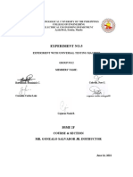 Group 2 - Experiment No. 5 Tensile Test