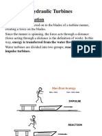 Hydraulic Turbines: Theory of Operation