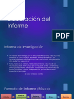 8 Elaboración Del Informe