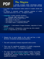 Ultramafic, Mafic, Intermediate, or Felsic: - Composition