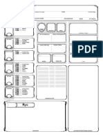 Naruto 5e Character Sheets