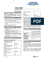 Technical Data Sheet Masterbrace 2200