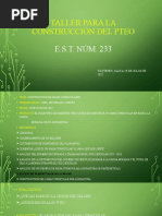 Taller para La Construcción Del Pteo