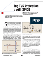 Evaluating TVS Protection Circuits With SPICE: Anode I L 7 2 3 D1 D2 I I V 7 6 8 Anode EV1 (I XR) - V)