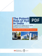 Report On The Potential Role of Hydrogen in India