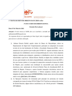 1º TESTE ESCRITO DE DIREITO BANCÁRIO Online Maio 2021