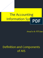 Module 2 The Accounting Information Systems