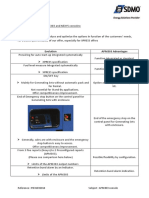 Evolution APM303 Advantages: Reference:PB31032014 Subject:APM303console