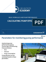 Module 4 Basic Hydraulics Calculating Efficiency Master