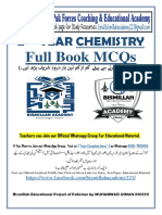 2nd Year CHEMISTRY Full Book Solved MCQs by Bismillah Academy 0300-7980055