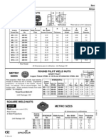 Projection Welding Nut