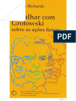 Trabalhar Com Grotowski