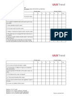 PSSUQ Questionnaire PDF Template