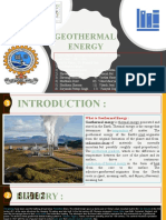 Geothermal Energy 