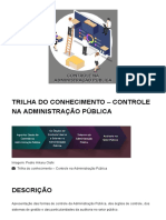 Controle Na Administração Pública