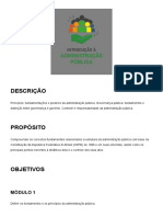 Introdução À Administração Pública