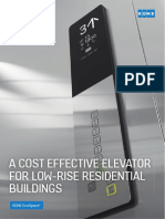 A Cost Effective Elevator For Low-Rise Residential Buildings