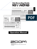 Operation Manual: © ZOOM Corporation