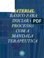 Material Básico para Iniciar o Processo Com A Mandala Terapêutica. (Documento A4)