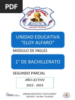 MODULO ENGLISH 1ero BACHILLERATO PARCIAL 2