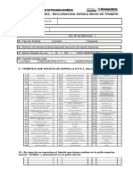 Formulario Minuta Rogatoria